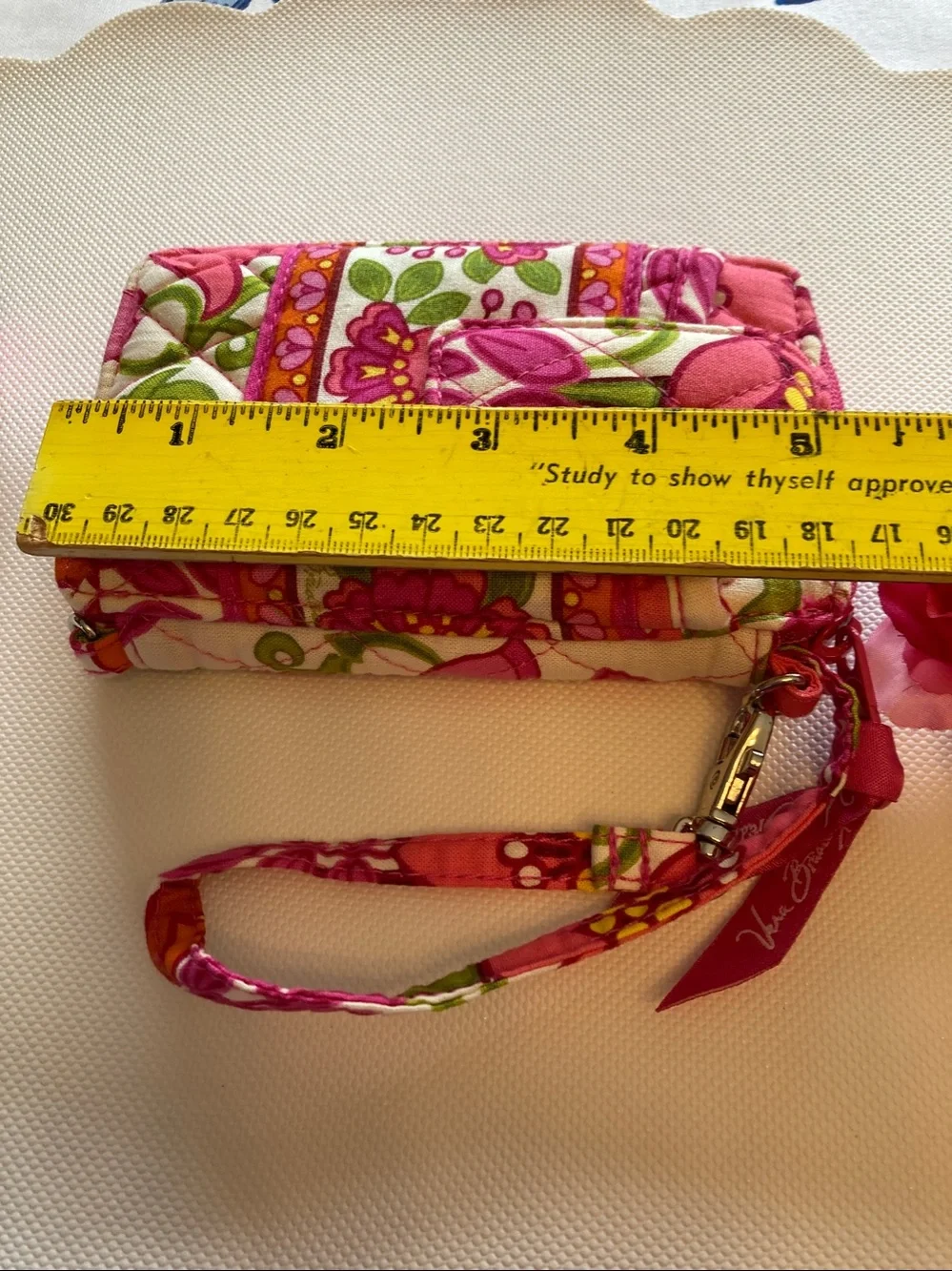 💙 Blue Jewelry Organizer and Vera Bradley Floral Wristlet Wallet - Pink. 🩷 - Picture 8 of 11